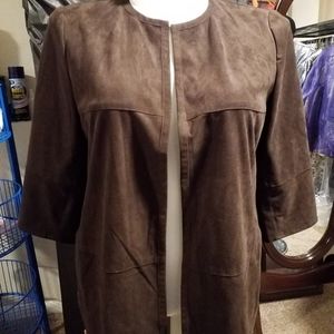 Suede like jacket